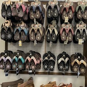Mystery Montana West Bling Sandals